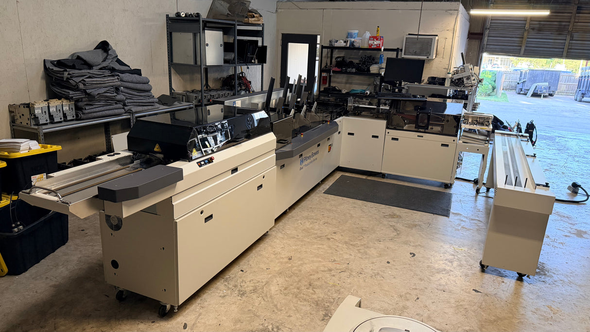 2014 BlueCrest/Pitney Bowes 3-Station Rival with Windows 7 – Only 1.9 Million Cycles!