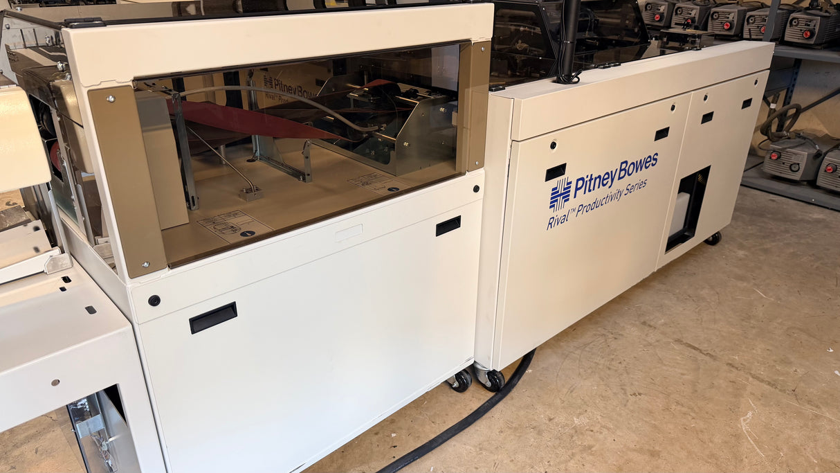 2014 BlueCrest/Pitney Bowes 3-Station Rival with Windows 7 – Only 1.9 Million Cycles!