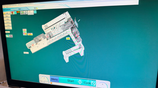 2014 BlueCrest/Pitney Bowes 3-Station Rival with Windows 7