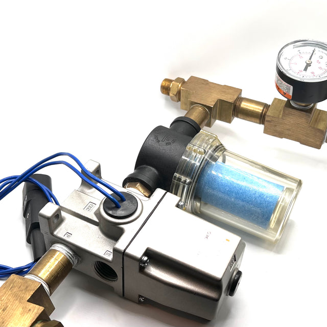 Valve Assembly (Reconditioned) - OEM Part FL00645 - Pneumatic for Mailing Equipment - Front View