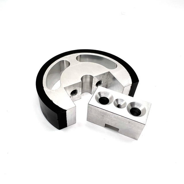 D Roller (Replacement) - OEM Part KF09932525 for Mailing Equipment - Front View