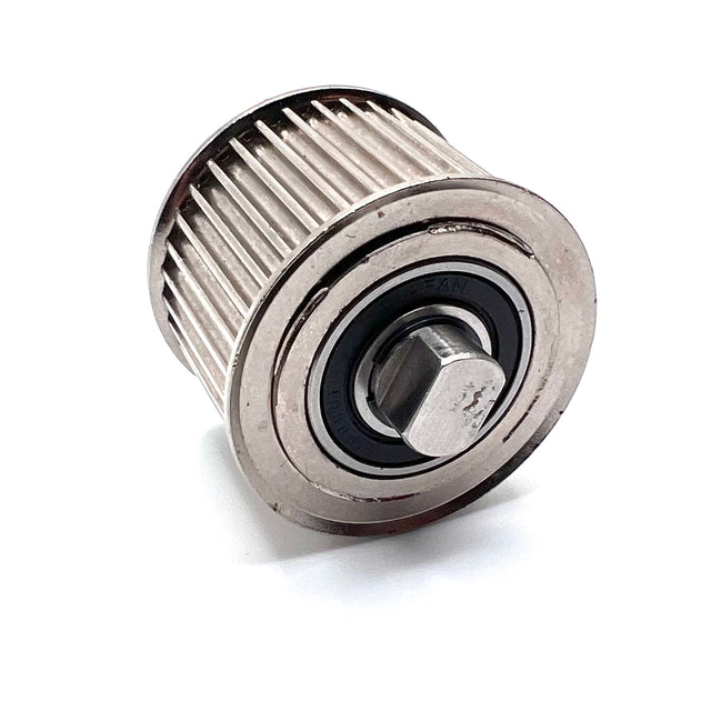 Outboard Steel Pulley (Replacement) - OEM Part Y404010 for Mailing Equipment - Alternate View