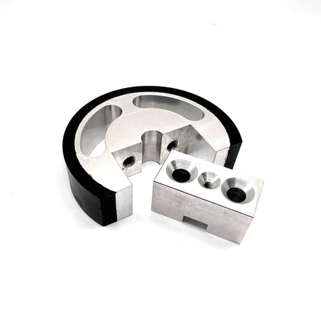D Roller (Replacement) - OEM Part KF09932525 for Mailing Equipment - Front View
