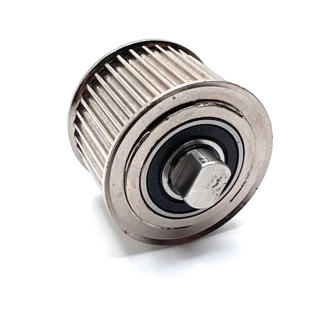 Outboard Steel Pulley (Replacement) - OEM Part Y404010 for Mailing Equipment - Alternate View