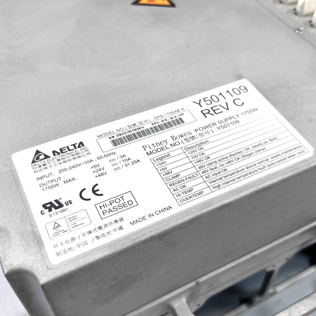 Power Sled (Refurbished) - OEM Part Y501109 - Electronic Components for Mailing Equipment - Alternate View