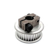 34T Roller Drive Pulley (Replacement) - OEM Part Y537100 for Mailing Equipment - Front View